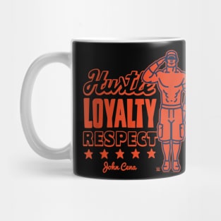 John Cena Hustle Loyalty Respect Vintage Mug